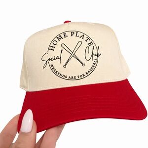 **NWT** HOME PLATE SOCIAL CLUB Baseball Cap